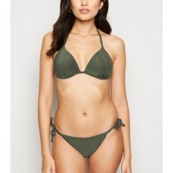 Khaki Green Bikini Set